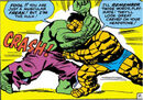 Bruce Banner (Earth-616) and Benjamin Grimm from Fantastic Four Vol 1 25 0001.jpg