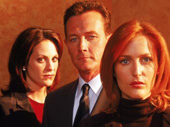 Image - Monica Reyes, John Doggett and Dana Scully.jpg - X-Files Wiki ...