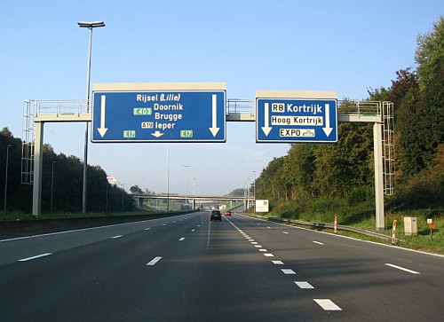 Autoroute belge A14 - WikiSara