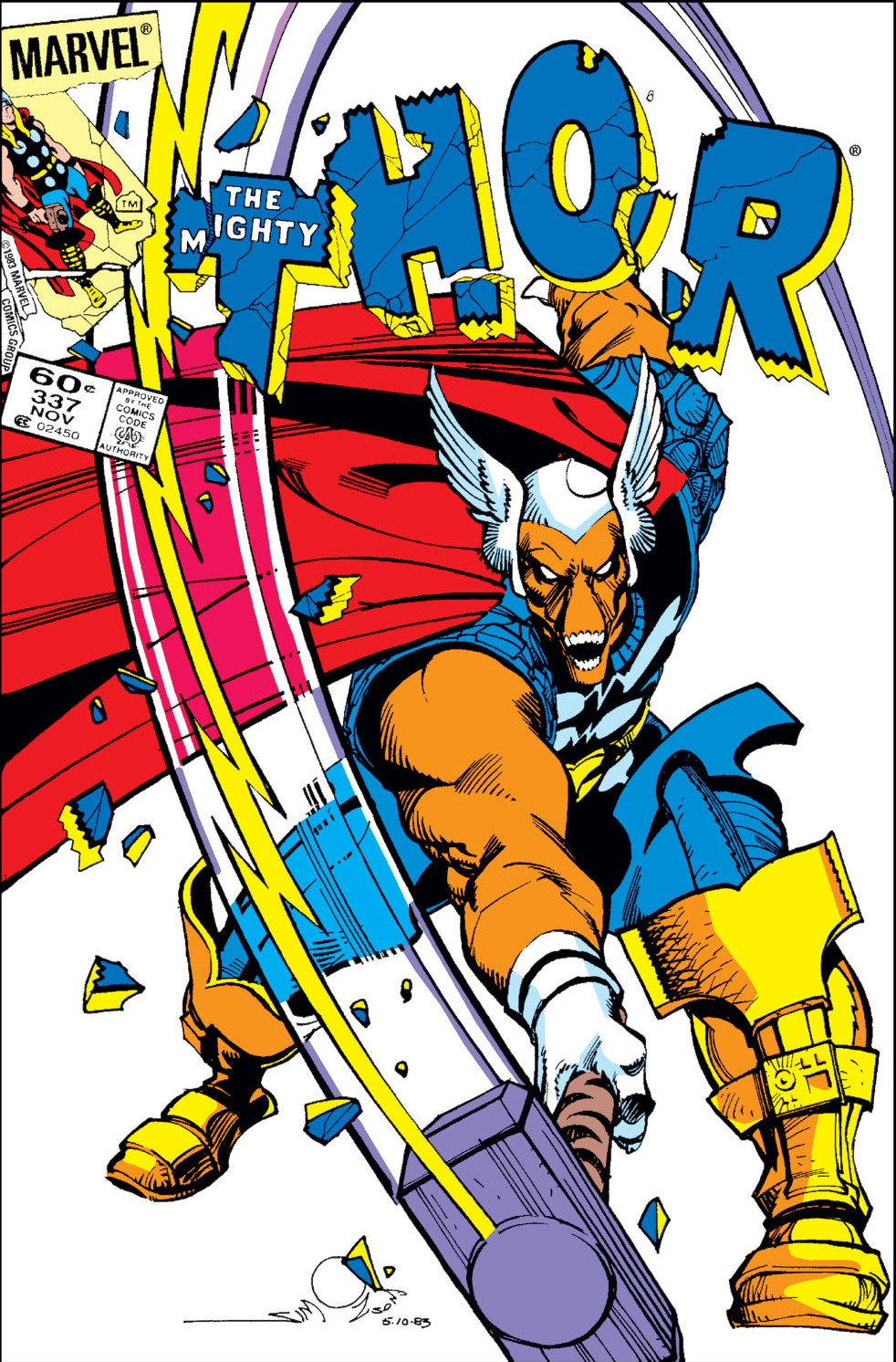 comic book fans - Thor Beta Ray Bill