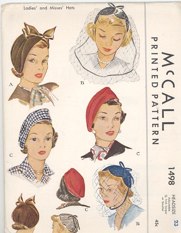 McCall 1498 - Vintage Sewing Patterns