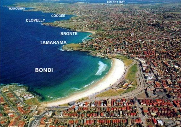 Bondi Beach, NSW, Australia - Surferpedia - The Wiki Encyclopedia of ...