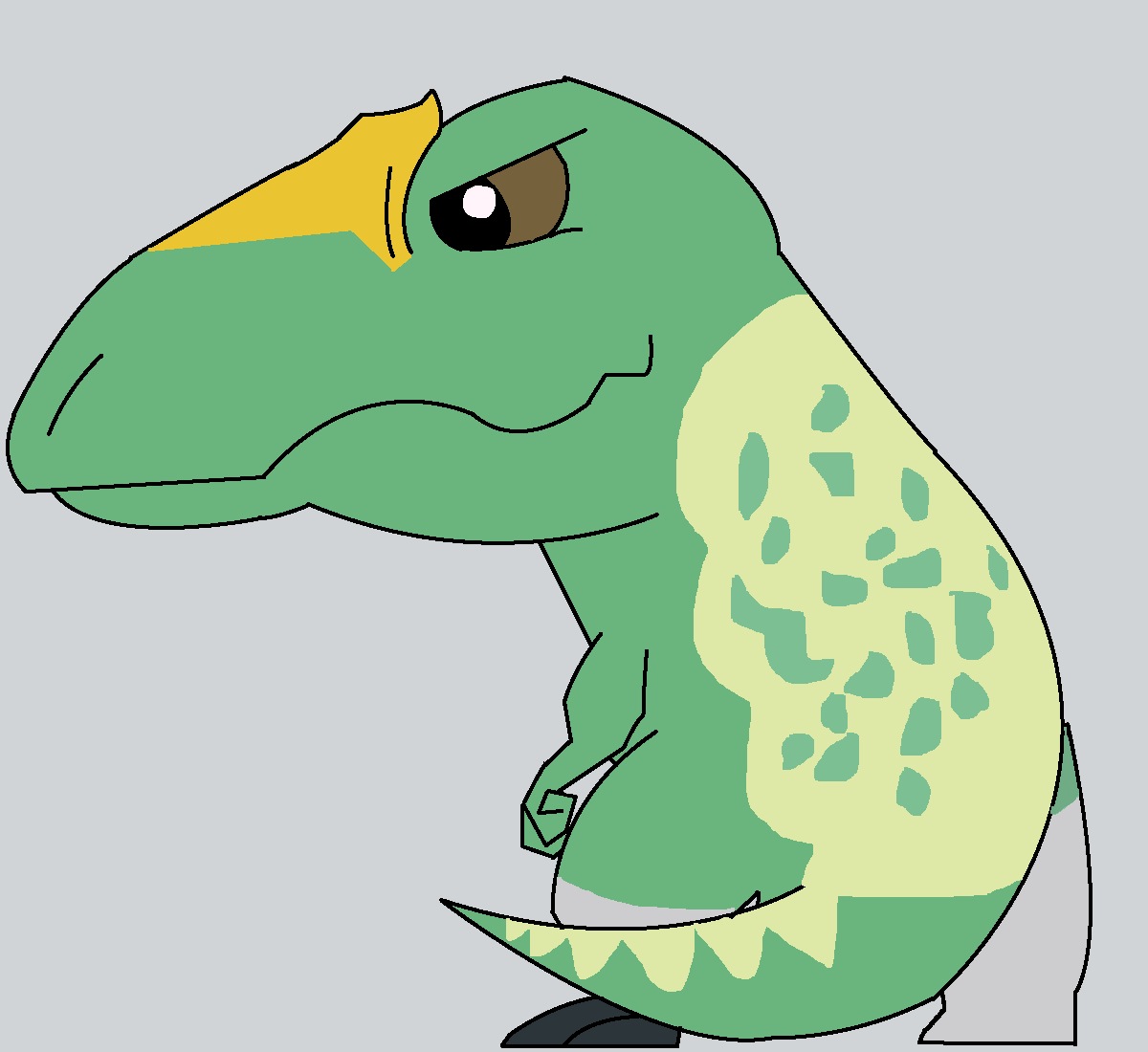 Image - Carcharodontosaurus chibi.jpg - Dinosaur King Fanon Wiki.