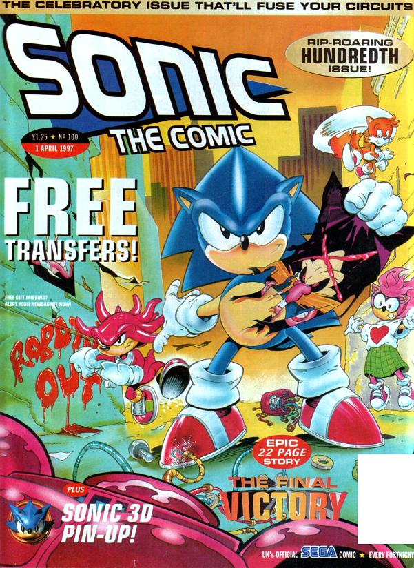 Sonic the Comic Issue 100 - Sonic News Network, the Sonic Wiki