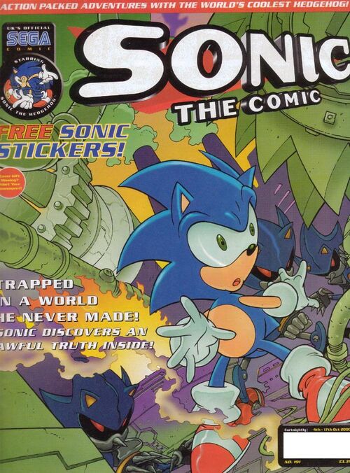 Sonic the Comic Issue 191 - Sonic News Network, the Sonic Wiki