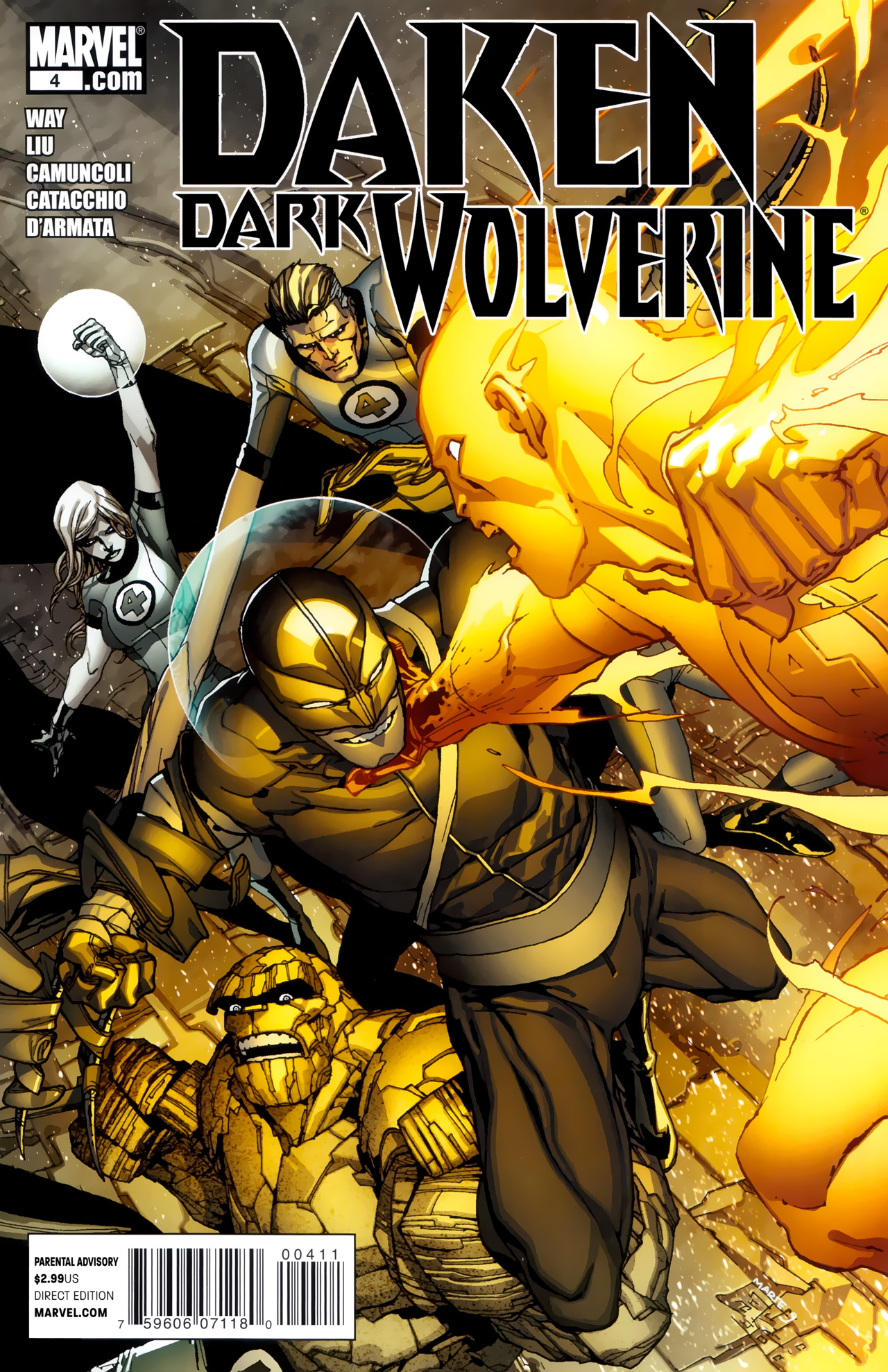 Daken: Dark Wolverine Vol 1 4 - Marvel Comics Database