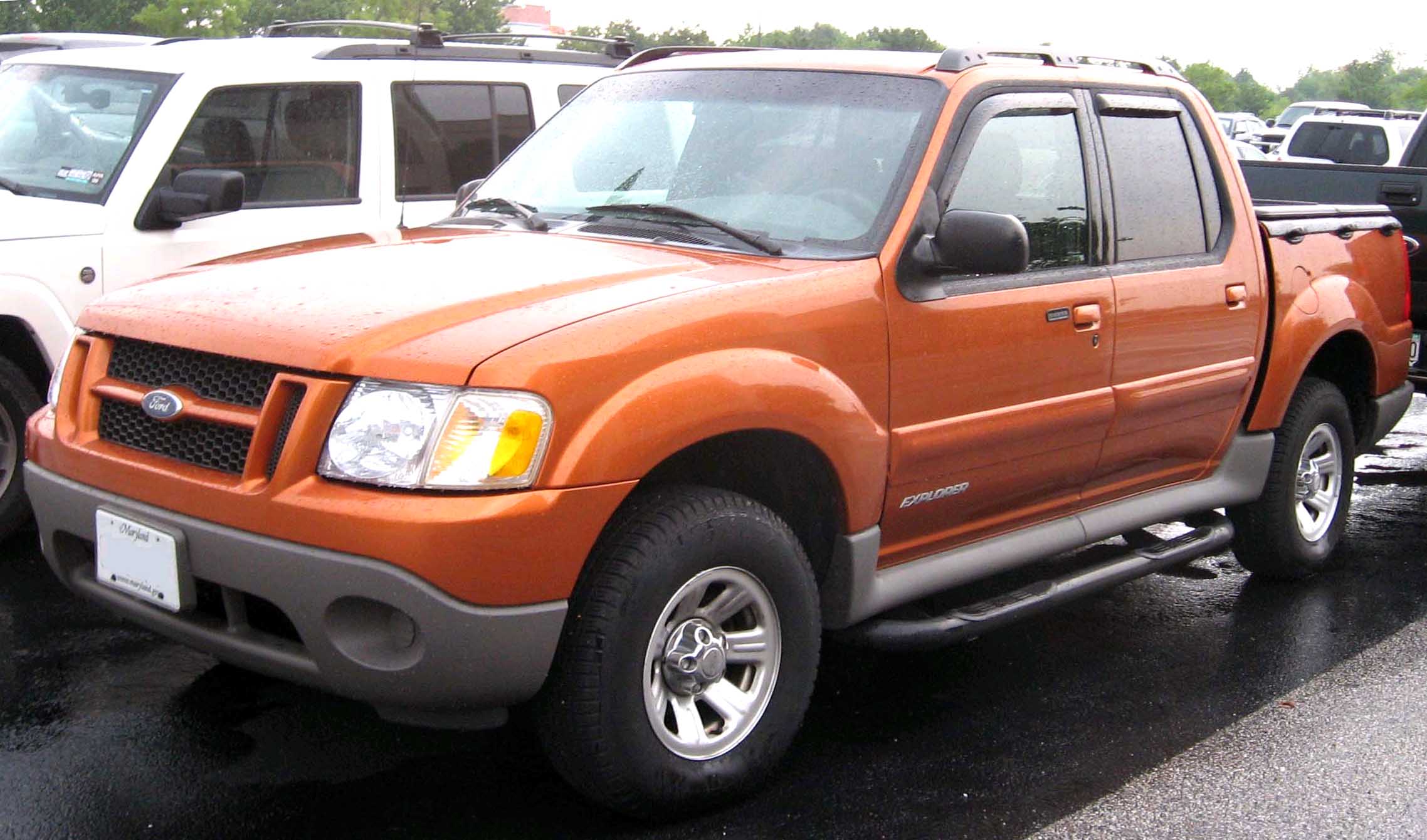 What is the length of a ford explorer sport trac #5