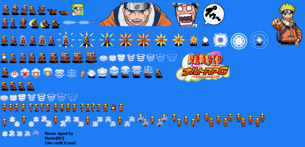 Image - Naruto-RPG1.png - Naruto Sprite Sheet Database