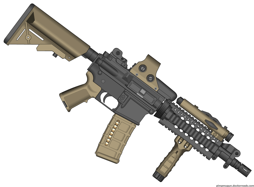 Image - M4 SOPMOD Block I.jpg - Pimp My Gun Wiki