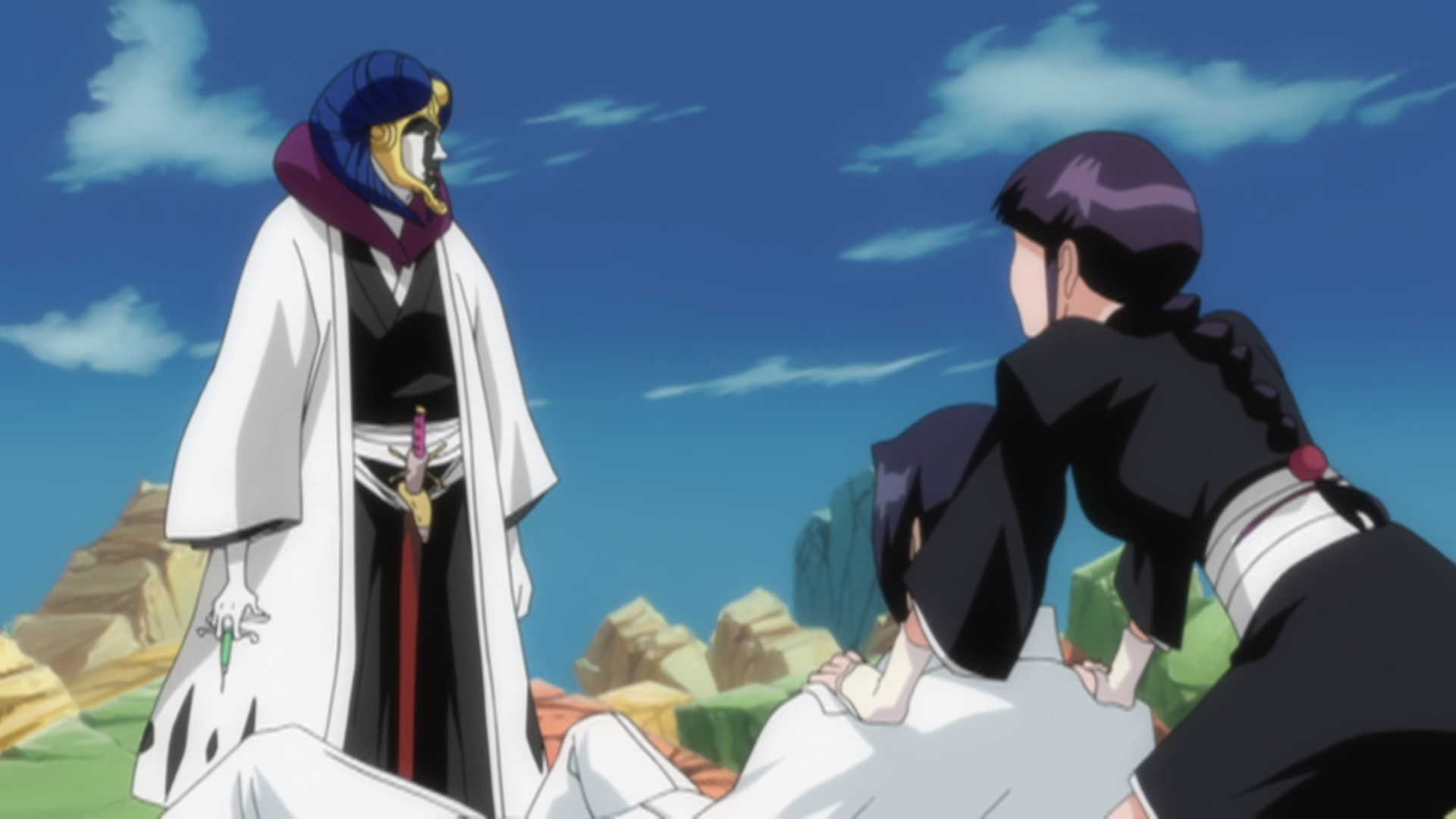 Mayuri Kurotsuchi vs. Szayelaporro Granz - Bleach Wiki - Your guide to 