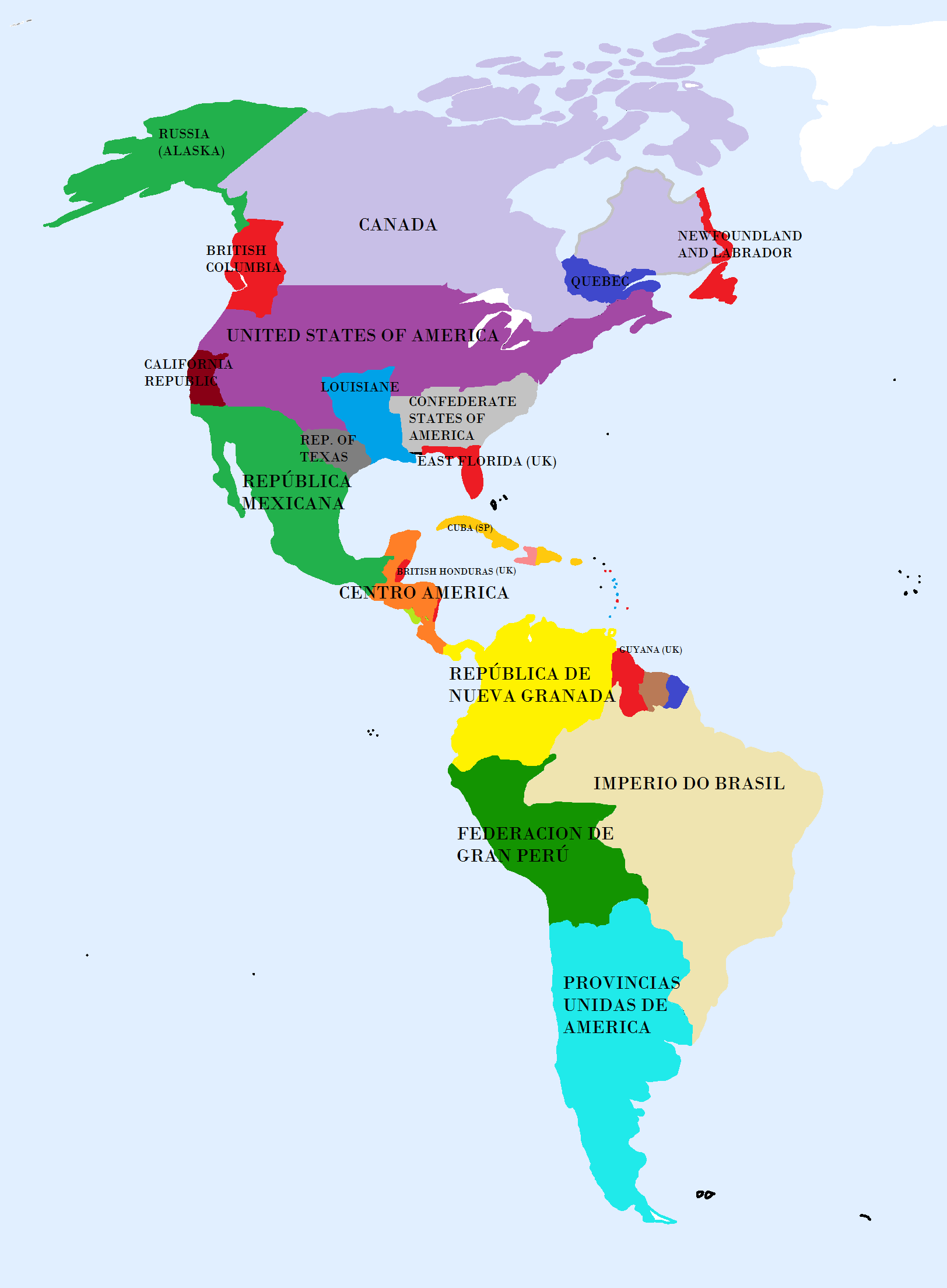 Resultado De Imagem Para Continente Americano Mapa De America Mapa ...