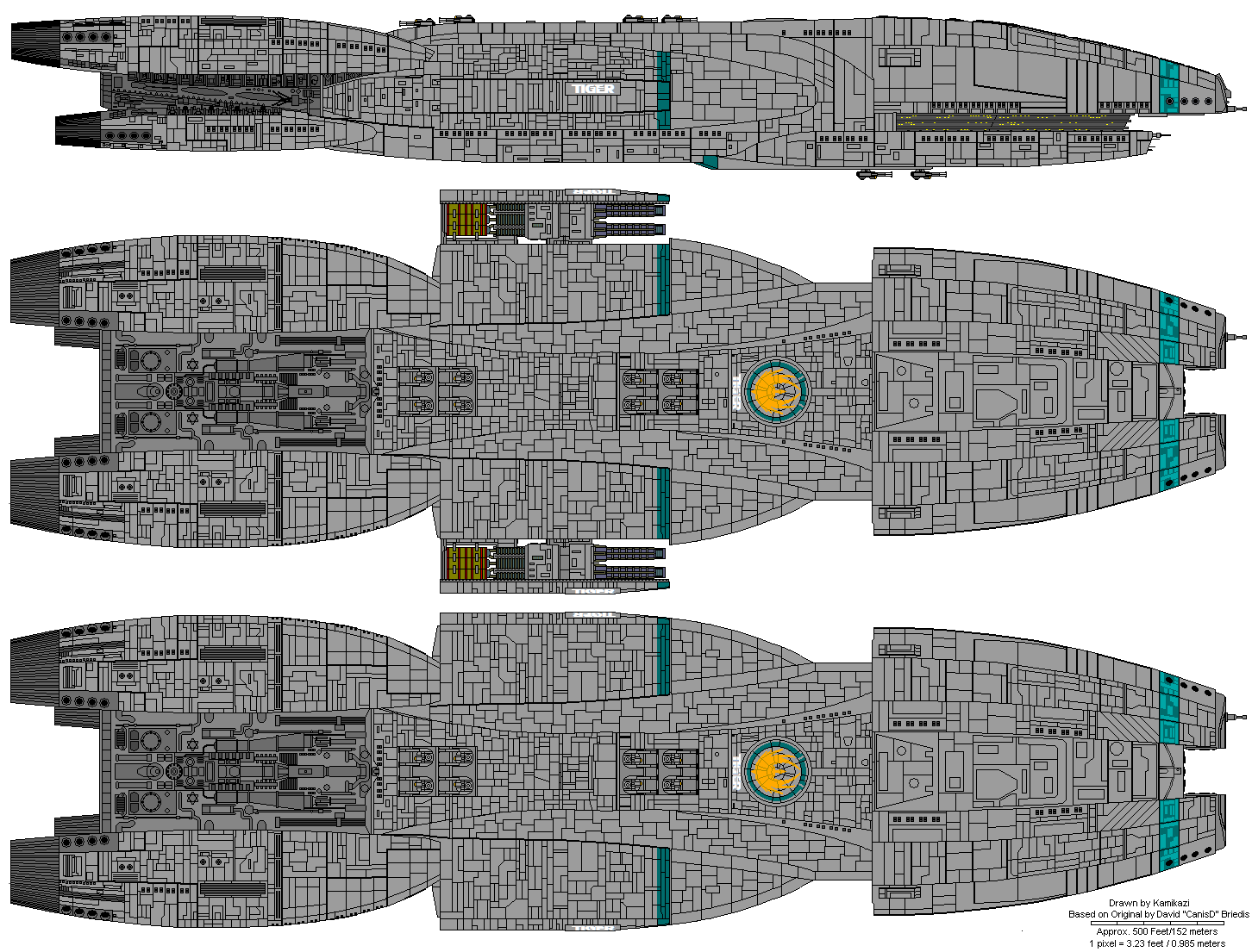 Tiger Class Destroyer (D8) - Battlestar Galactica Fanon Wiki