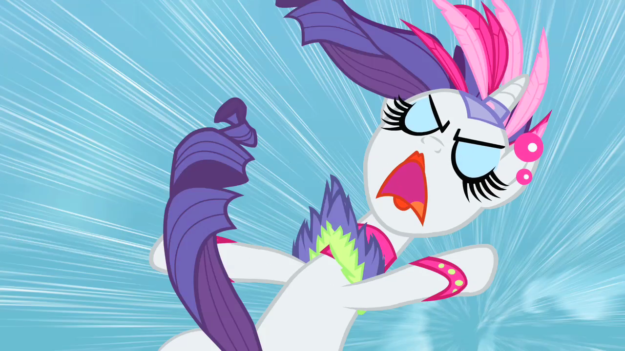 Image - Rarity screaming as Wonderbolts hurtle towards her S1E16.png ...