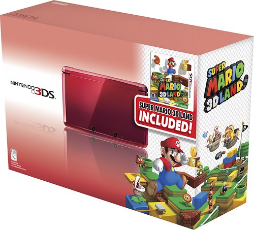 Image - Flame Red Super Mario 3D Land case.jpg - Nintendo 3DS Wiki - Wikia