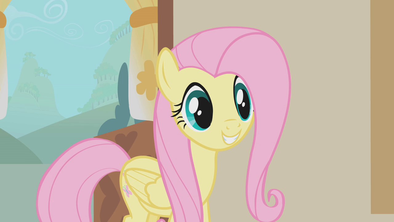 Image - Fluttershy squee S1E10.png - My Little Pony Friendship is Magic ...