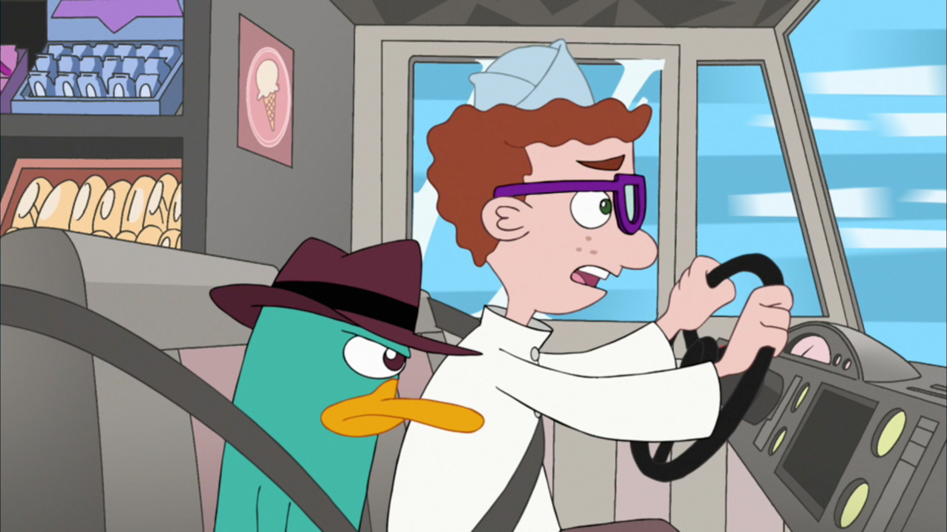 Image - Carl and Perry meet up.jpg - Phineas and Ferb Wiki - Your Guide ...