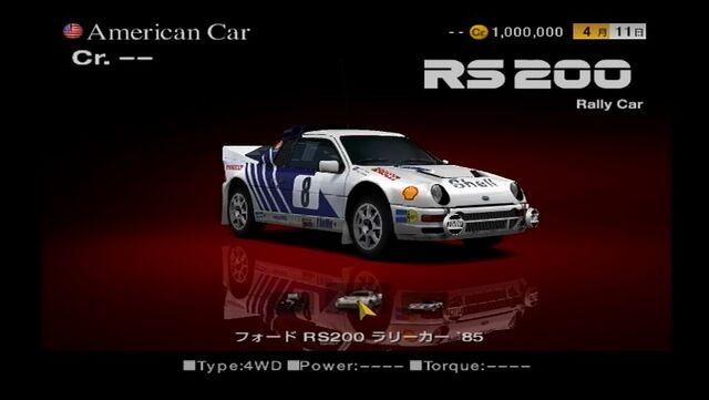 Gran turismo 5 ford rs200 rally car #3