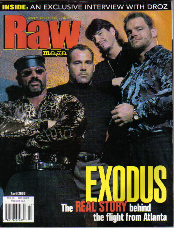 WWF Raw Magazine - April 2000 - Vol. 5, No. 4 - Pro Wrestling Wiki ...