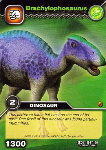 Image - Brachylophosaurus TCG.jpg - Dinosaur King