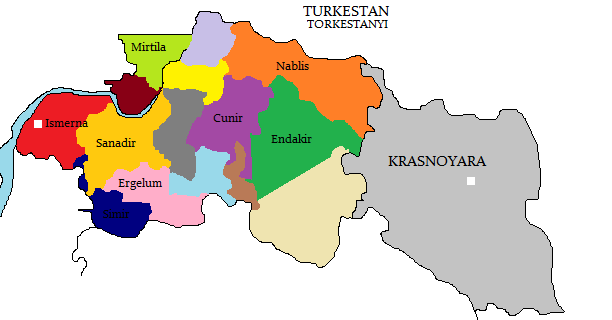 Карта город туркестан