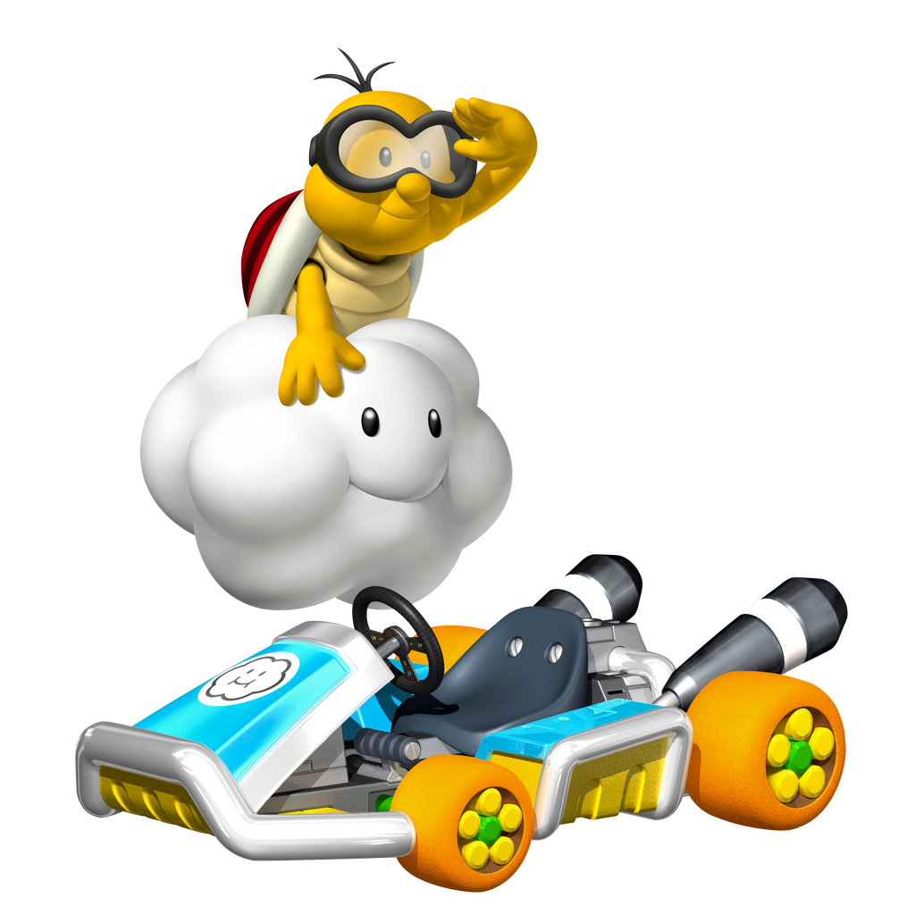 Imagen - Lakitu MK7.png - Super Mario Wiki - La enciclopedia de Mario