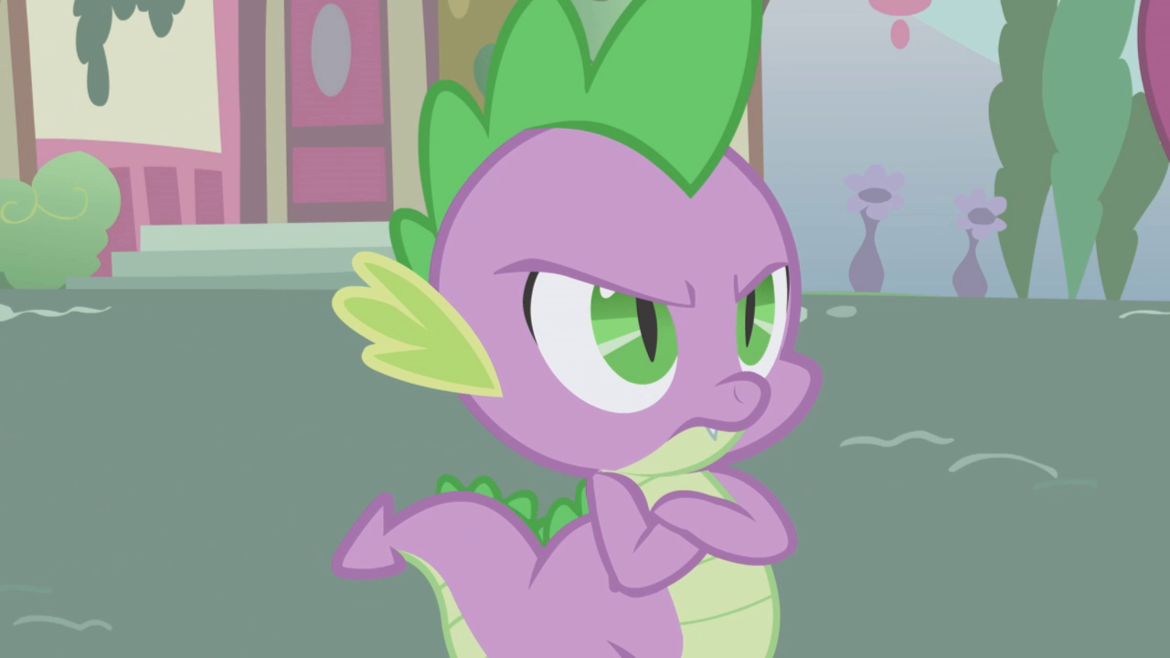 Image - Spike is not happy S1E06.png - My Little Pony Friendship is ...