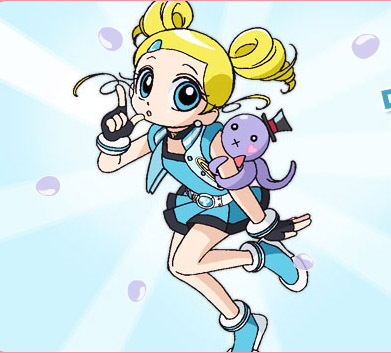 Image - Bubbles And his Octopus toy.jpg - The Powerpuff Girls Z Wiki