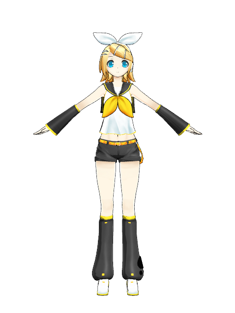 Rin Kagamine (Muuubu) - MikuMikuDance Wiki