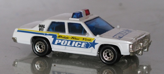 Matchbox ford ltd police car 1987 #2