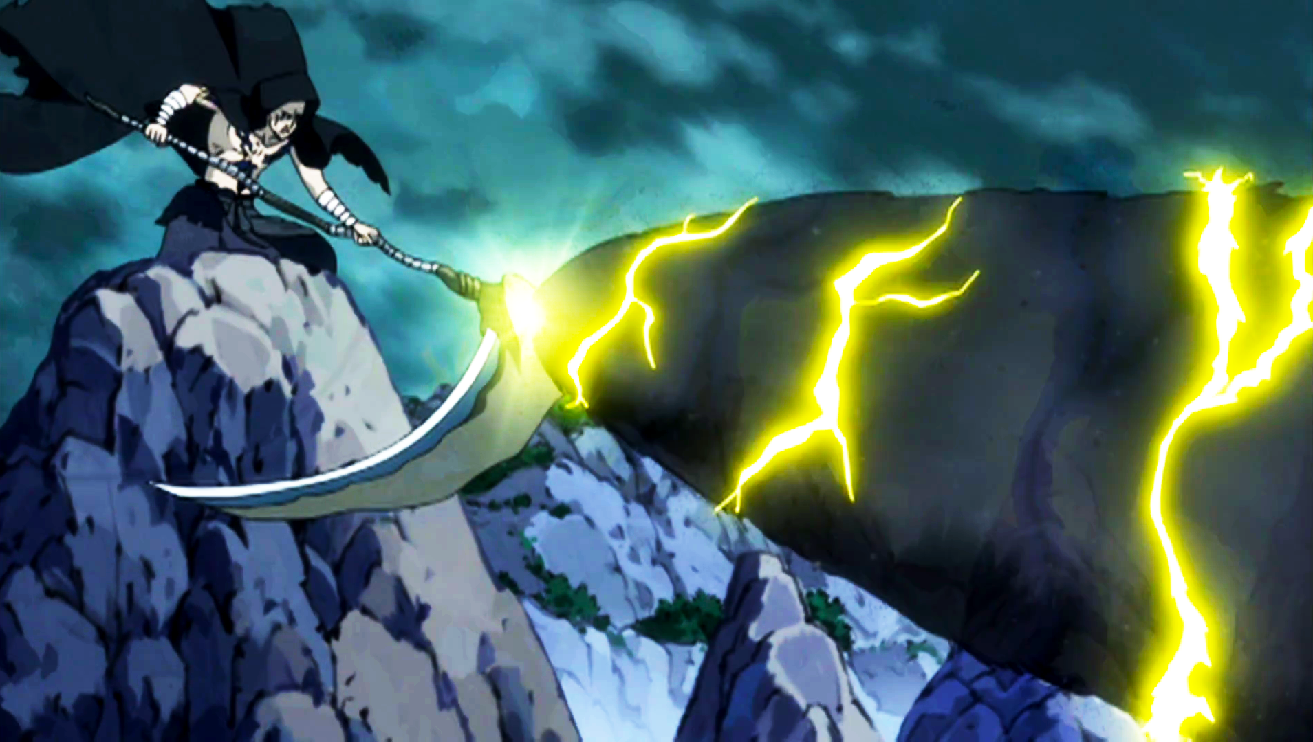 lightning magic beam anime fairy tail fairytail dragon storm fire using sla...