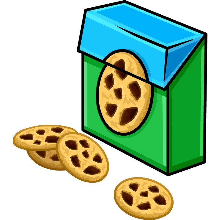 Box of cookies 20 cookies club penguin wiki the free editable