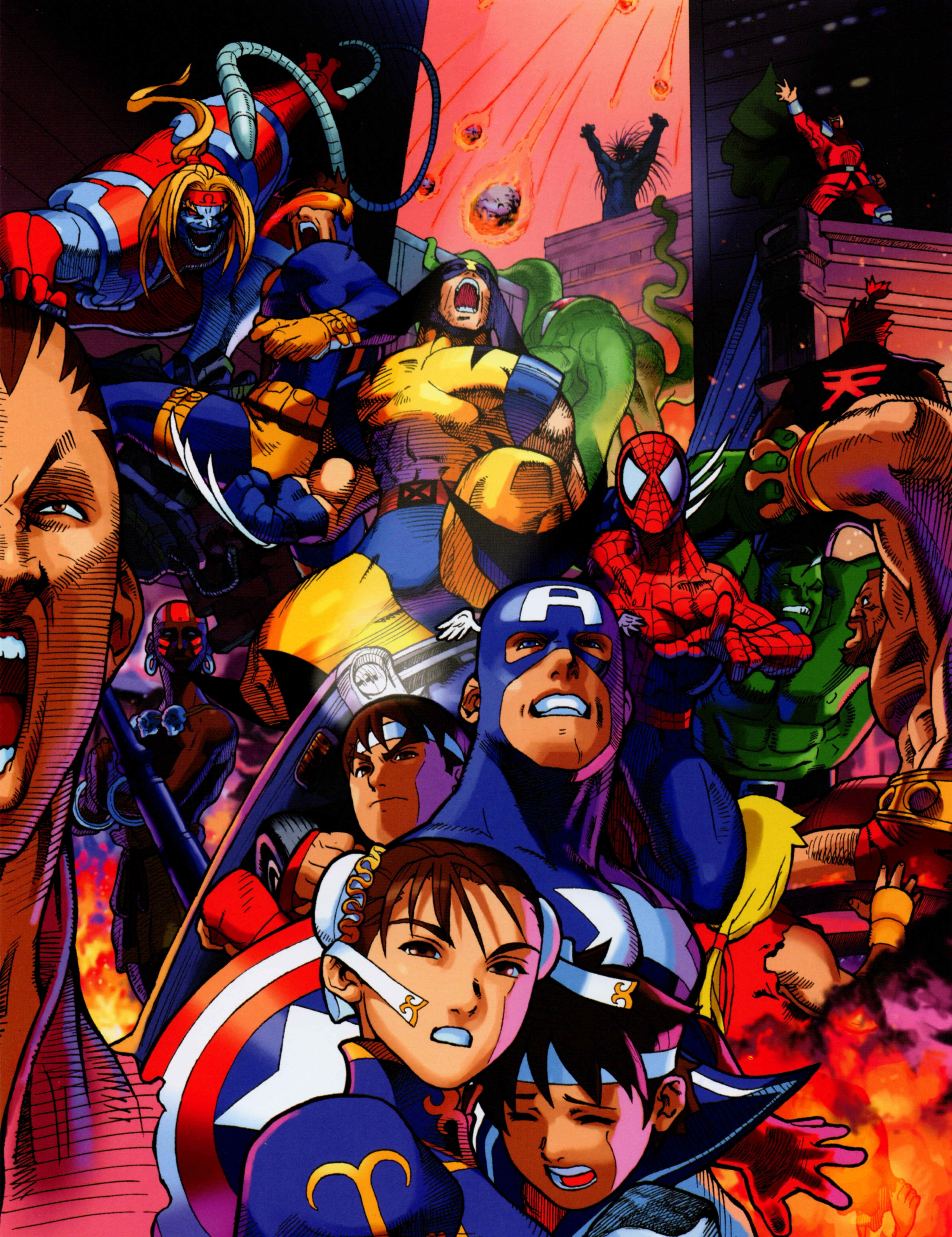 Marvel Super Heroes vs. Street Fighter Images - Capcom Database ...