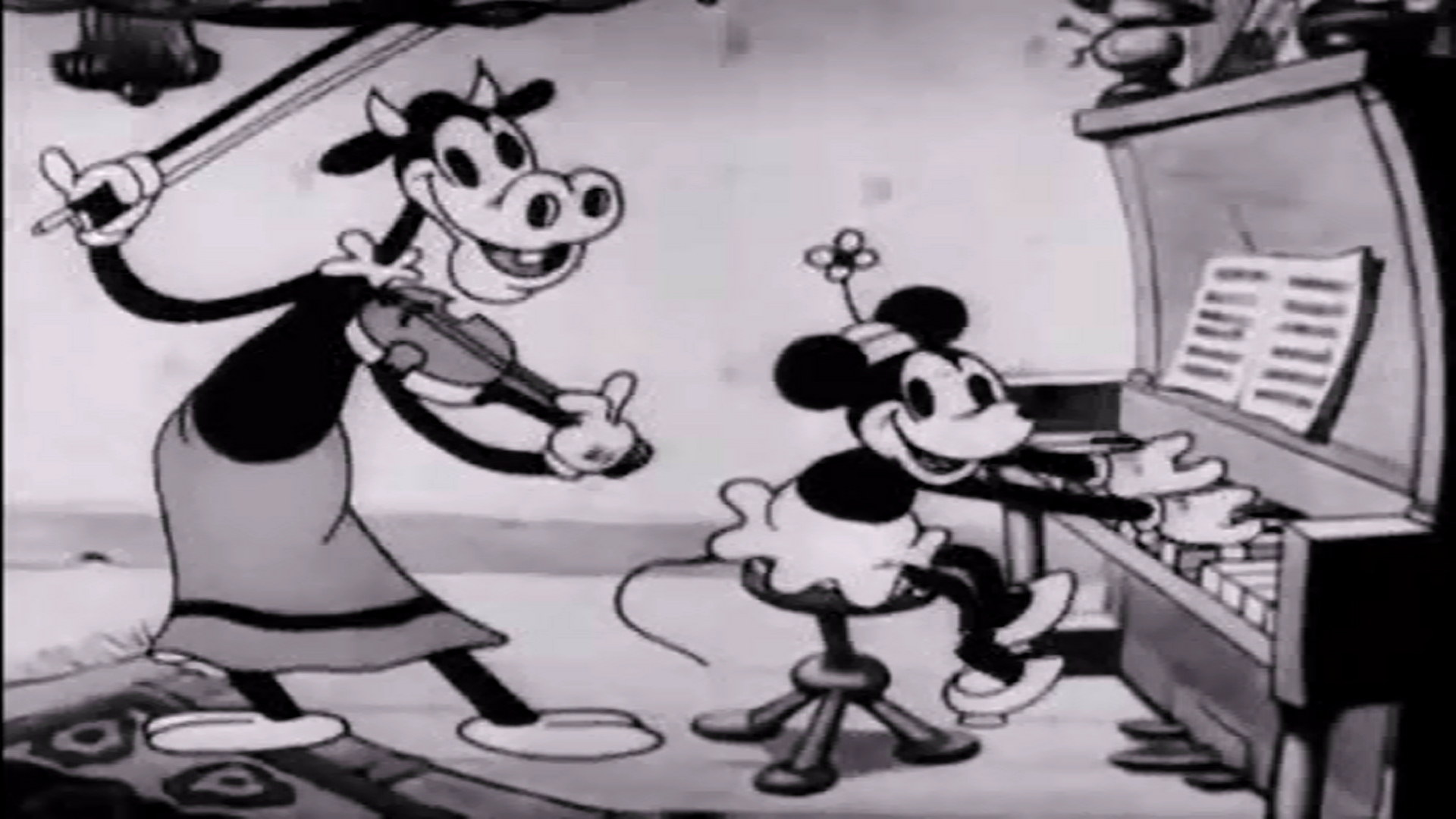 Image - Clarabelle Cow & Minnie Mouse.jpg - DisneyWiki