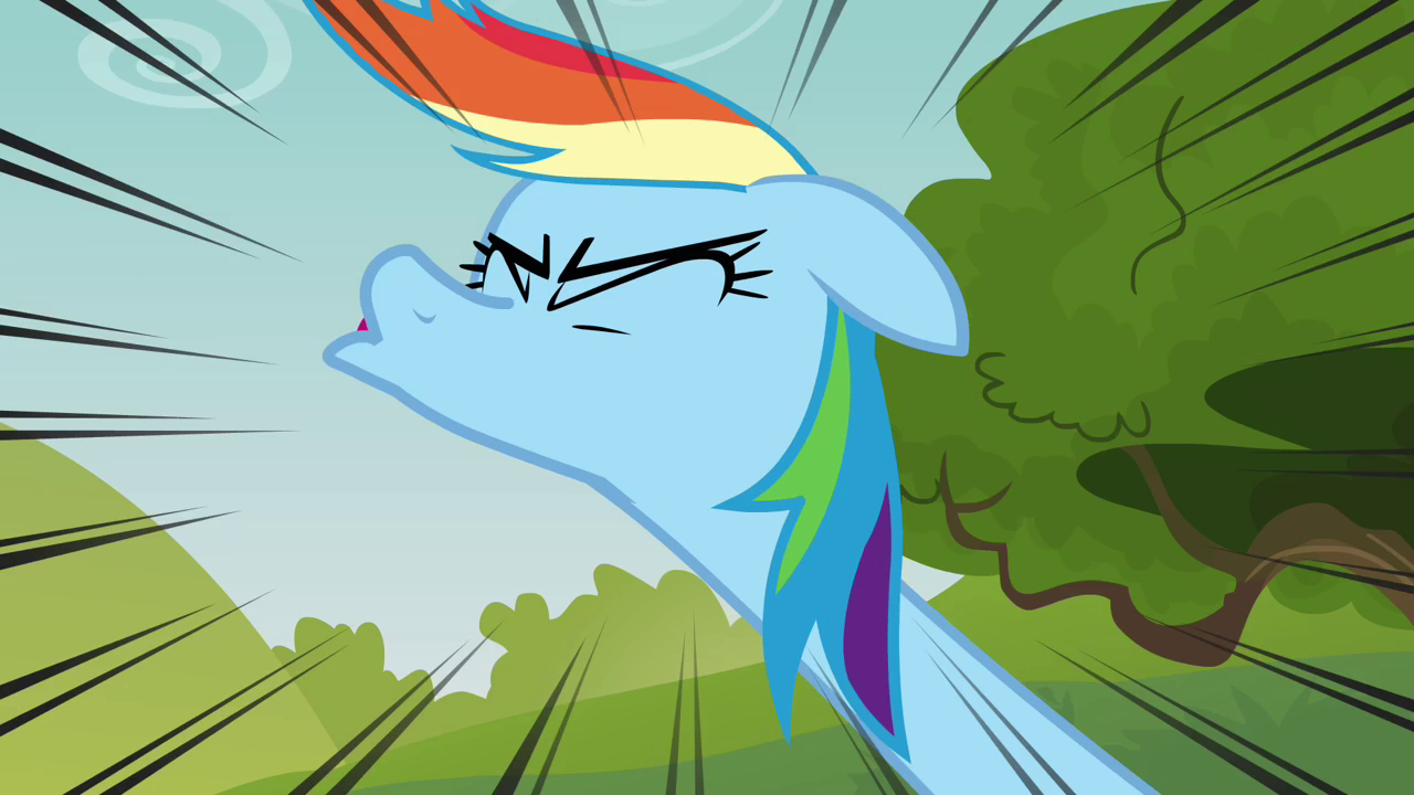 Image - Rainbow Dash sneezing S3E03.png - My Little Pony Friendship is ...