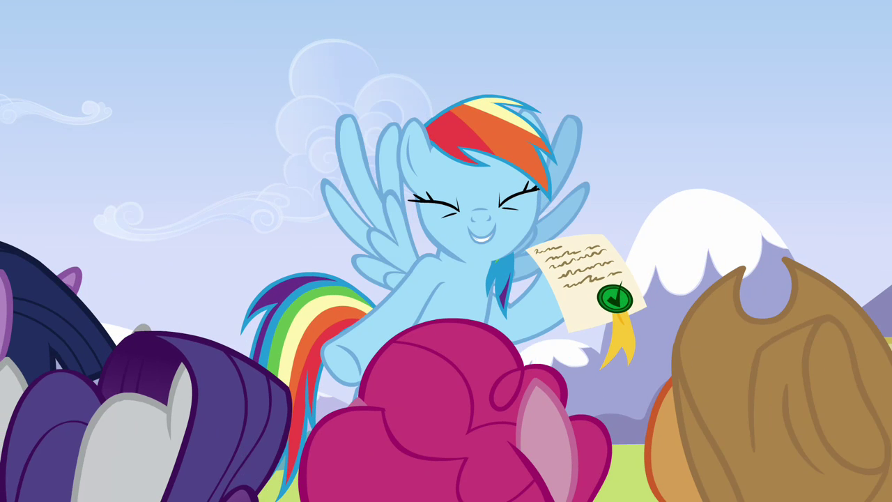 Image - Rainbow cute giggle S3E7.png - My Little Pony Friendship is ...