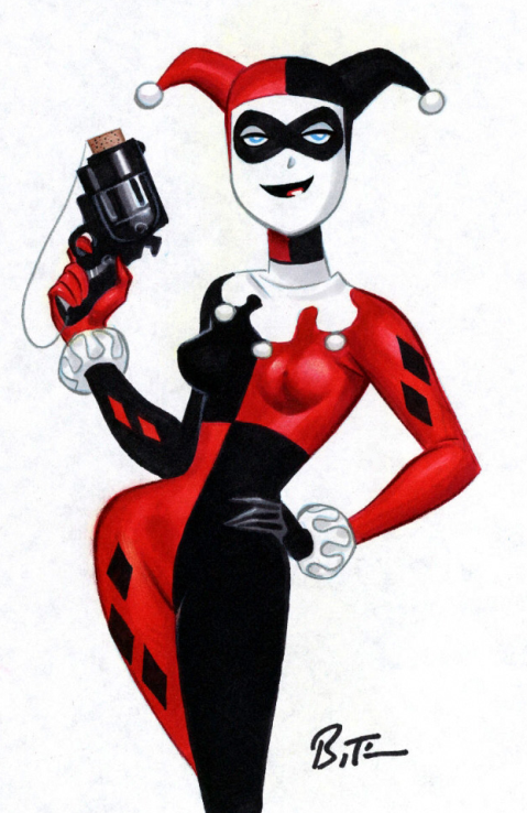 Image - Harley-quinn-with-gun-bruce-timm.png - M.U.G.E.N: Ultimate All ...