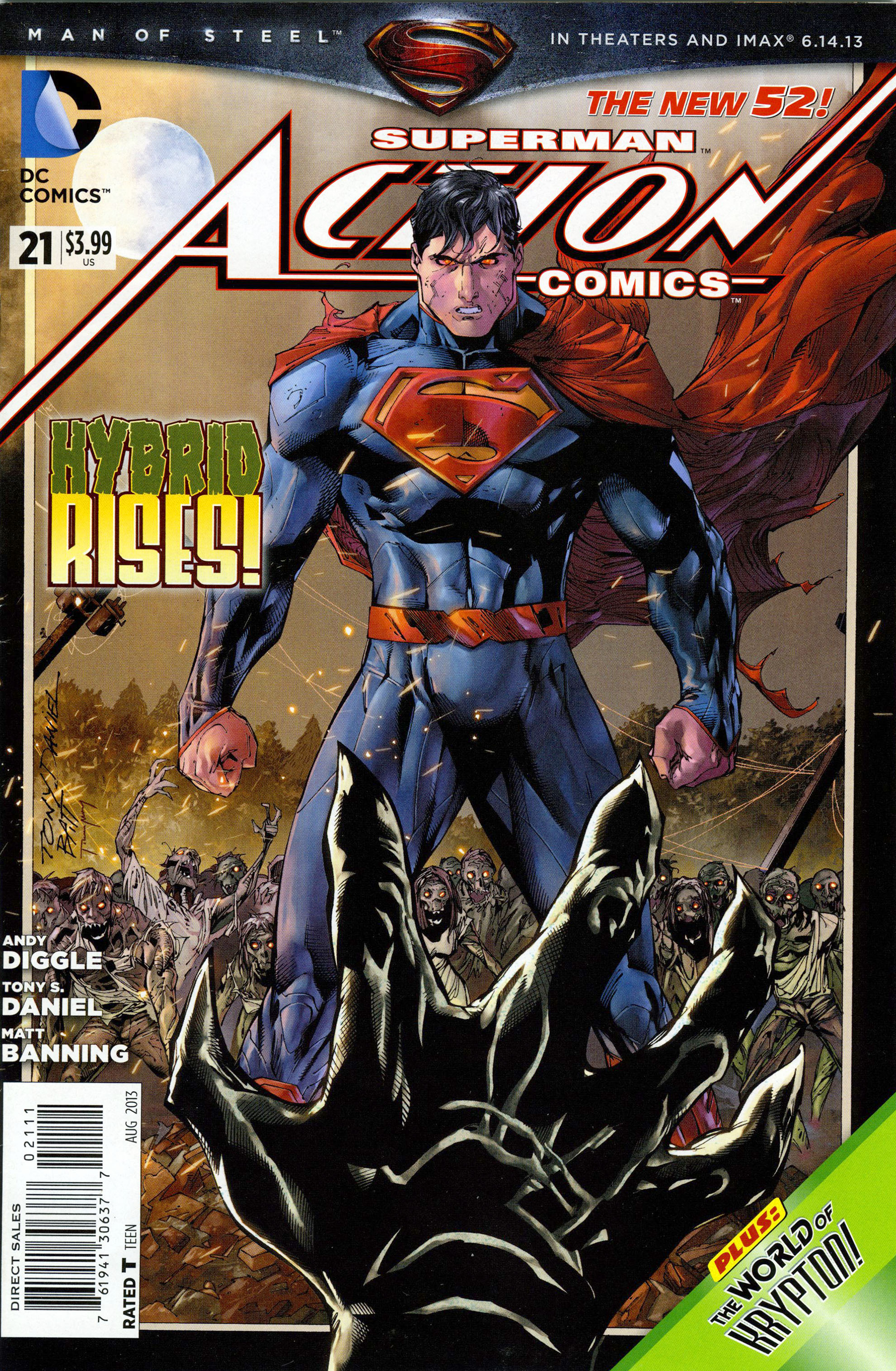 Cover for Action Comics #21 (2013)