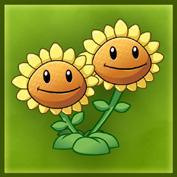 Twin Sunflower - Plants vs. Zombies Wiki, the free Plants vs. Zombies ...