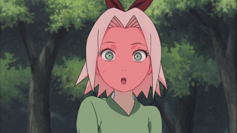 Image - Blushing-sakura.jpg - Naruto Couples Wiki