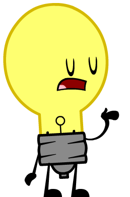 Image - ACWAGT Lightbulb Pose.png - Battle For Dream Island Fan Fiction ...