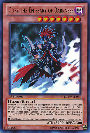 Gorz the Emissary of Darkness - Yu-Gi-Oh!