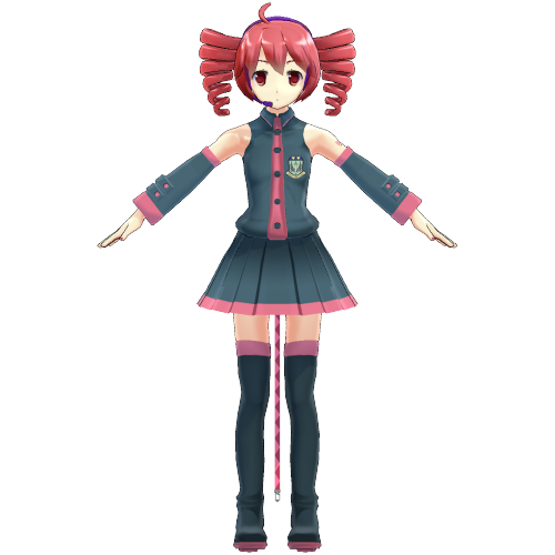 Teto Kasane (Nanami) - MikuMikuDance Wiki - Wikia