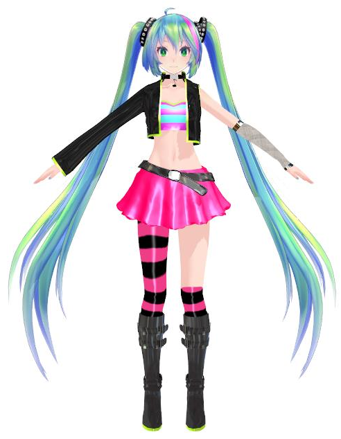 TDA style Models - MikuMikuDance Wiki