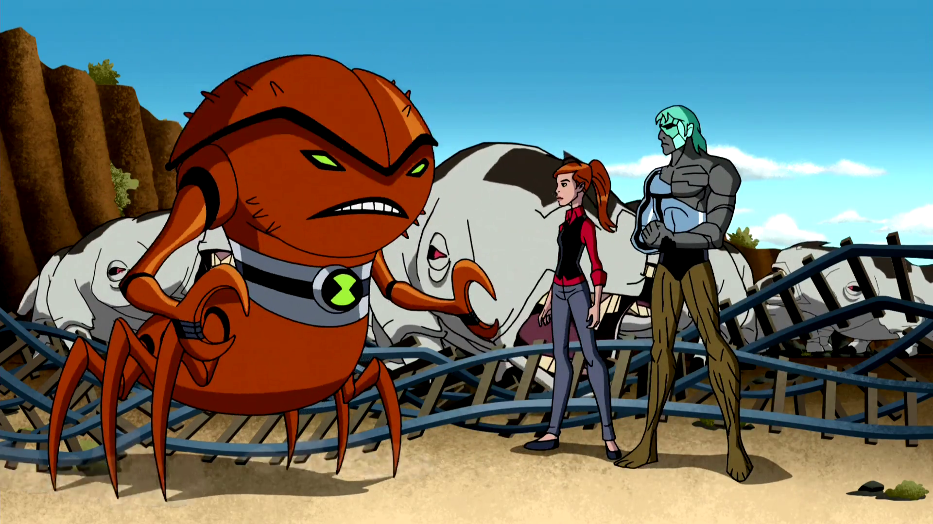 Image - Gwen Kevin Brainstorm Inferno.png - Ben 10 Planet, the Ultimate ...