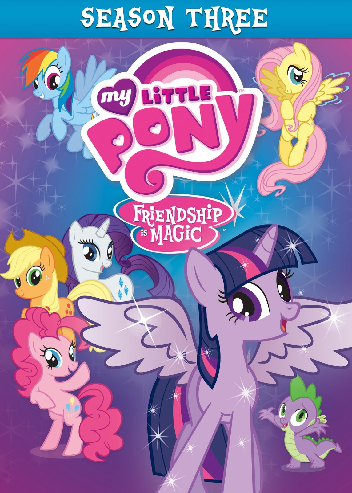 Image - Season 3 DVD cover.jpg - My Little Pony Friendship is Magic Wiki