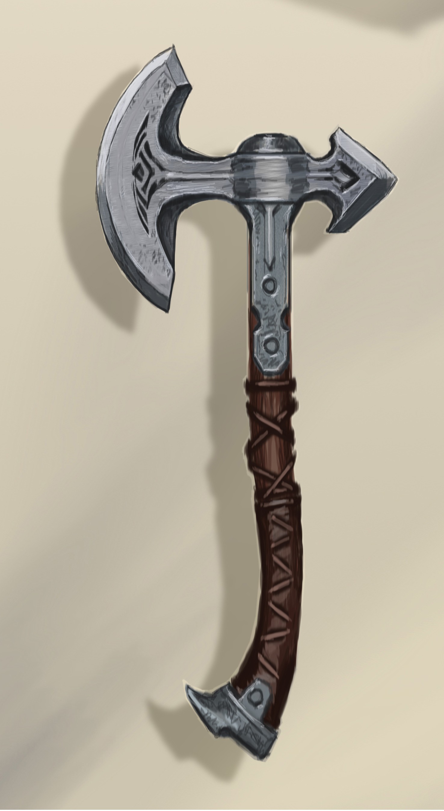 Image - Steel Hand Axe.jpg - Elder Scrolls - Wikia