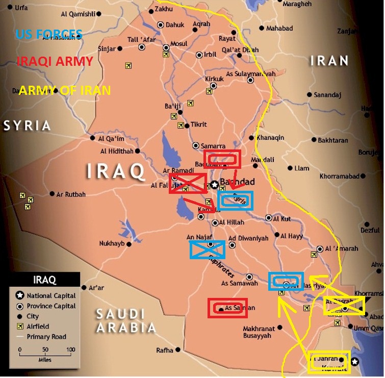 Coalition Invasion of Iraq - Alternative History