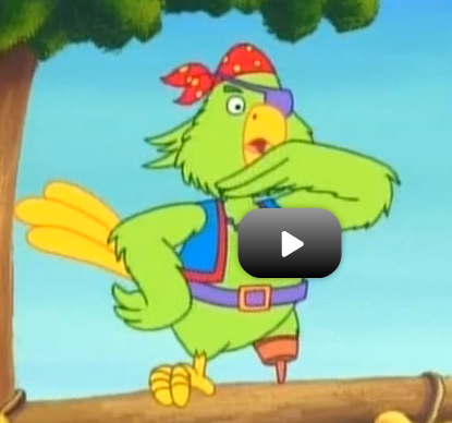 Image - Pirate parrot.PNG - Dora the explorer Wiki - Wikia