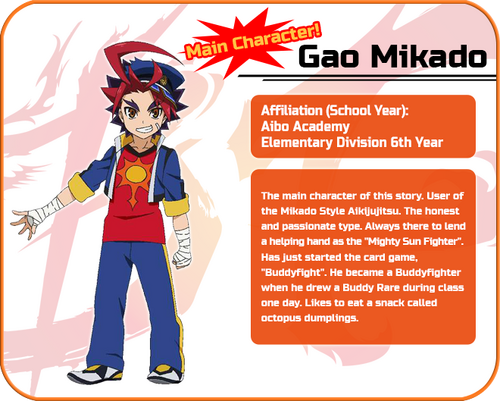 Gao Mikado - Future Card Buddyfight Wiki - Wikia