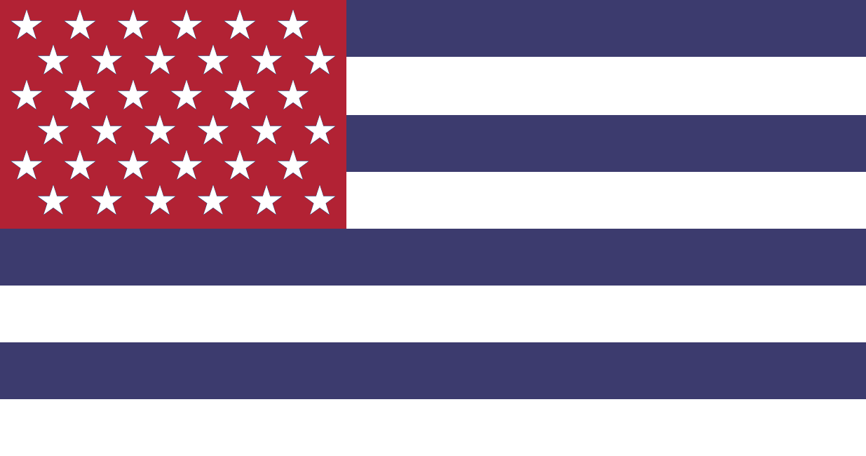 Alternate US flag with 36 stars.png